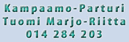 Kampaamo-Parturi Tuomi Marjo-Riitta logo